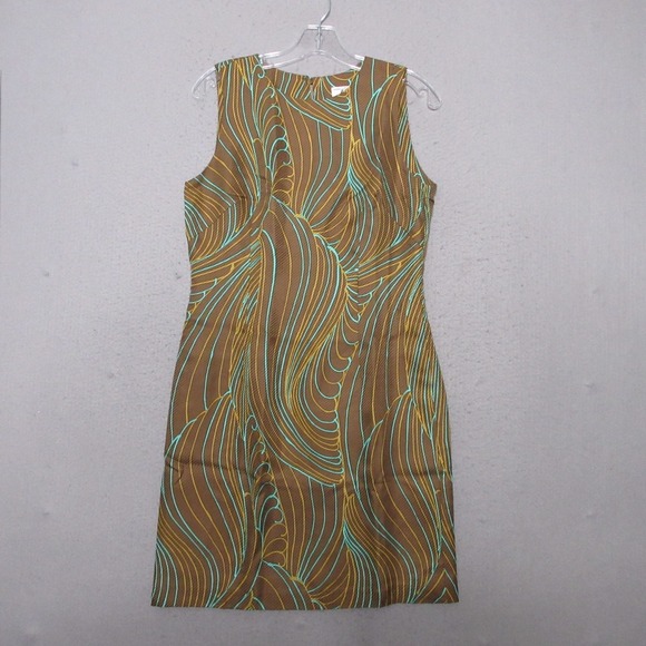 Milly Dresses & Skirts - Vintage Milly of New York Dress 4 Mod Art‎ To Wear Silk Psychedelic Made in USA